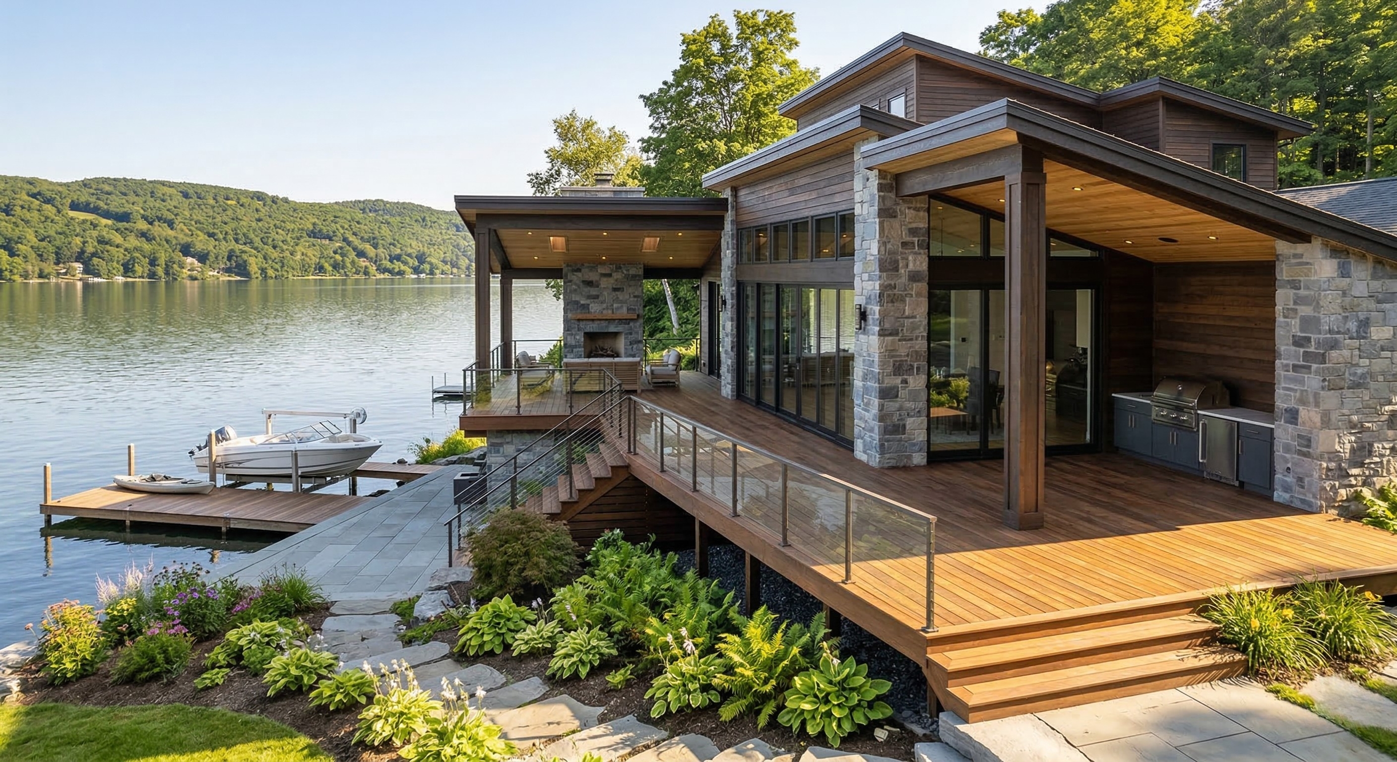 Custom home built by general contractors in Cayuga County, NY