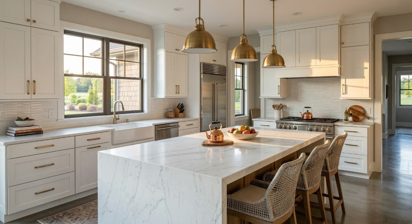 Interior remodeling including kitchens and bathrooms in Syracuse NY