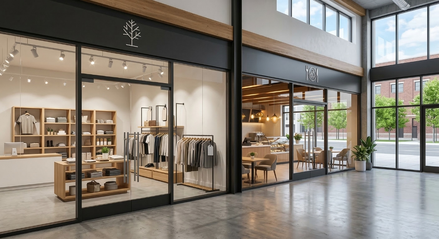 Retail and restaurant commercial build-out completed by WeBuild CNY in Auburn, NY